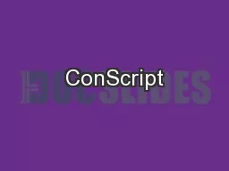 ConScript