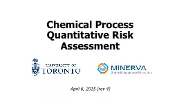 Chemical Process Quantitative Risk Assessment