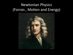 Newtonian Physics