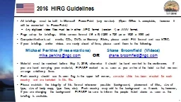 1 2016 HIRG Guidelines