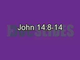 John 14:8-14
