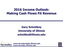 2016 Income Outlook: