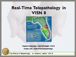 Real-Time Telepathology in VISN 8
