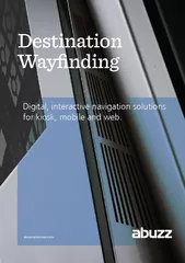 Destination Waynding Digital interactive navigation so