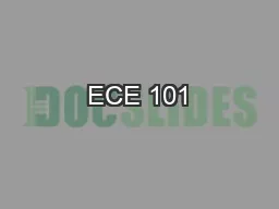 ECE 101