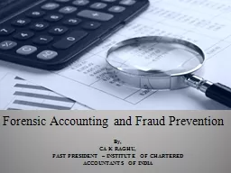 Forensic Accounting and Fraud Prevention