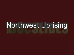 Northwest Uprising