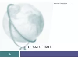 The grand finale