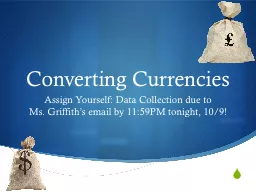 Converting Currencies