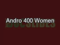 Andro 400 Women