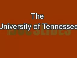 The University of Tennessee