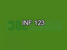 INF 123
