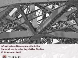 Infrastructure Development in Africa