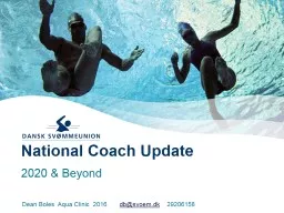 National Coach Update