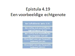 Epistula 4.19
