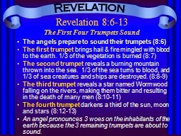 Revelation 8:6-13