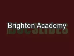 Brighten Academy