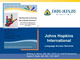 Johns Hopkins International