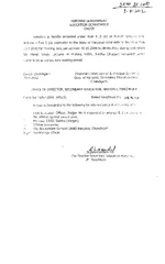 HARYANA GOVERNMENT EDUCATION DEPARTMENT ORDER Sanction