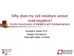 Why does my soil moisture sensor read negative?