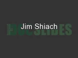 Jim Shiach