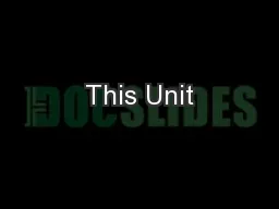 This Unit