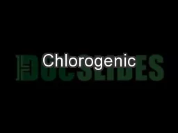 Chlorogenic