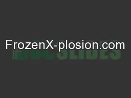 FrozenX-plosion.com