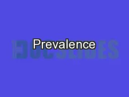 Prevalence