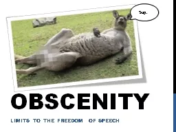 Obscenity