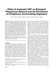 Effect of Anaerobic HRT on Biological Phosphorus Remov