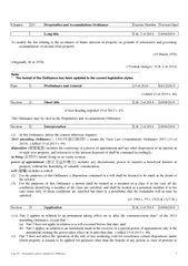 Cap   Perpetuities and Accumulations Ordinance Chapter