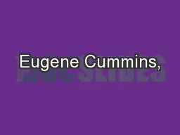 Eugene Cummins,