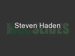 Steven Haden