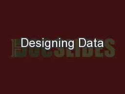 Designing Data