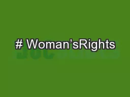 # Woman’sRights