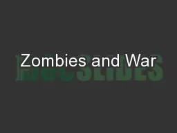 Zombies and War
