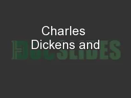 Charles Dickens and