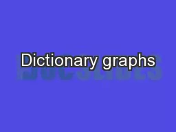 Dictionary graphs