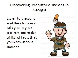 Discovering Prehistoric Indians in Georgia