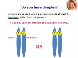 Do you have dimples?