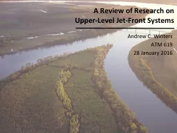 A Review of Research on Upper-Level Jet-Front Systems