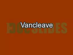 Vancleave