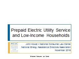 Prepaid Electric Utility