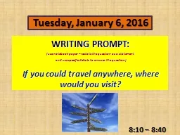 WRITING PROMPT