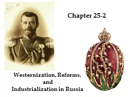 Westernization, Reforms,