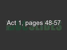 Act 1, pages 48-57