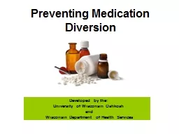 Preventing Medication Diversion