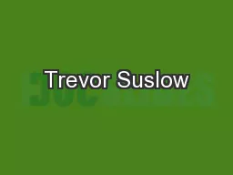 Trevor Suslow