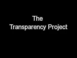 The Transparency Project